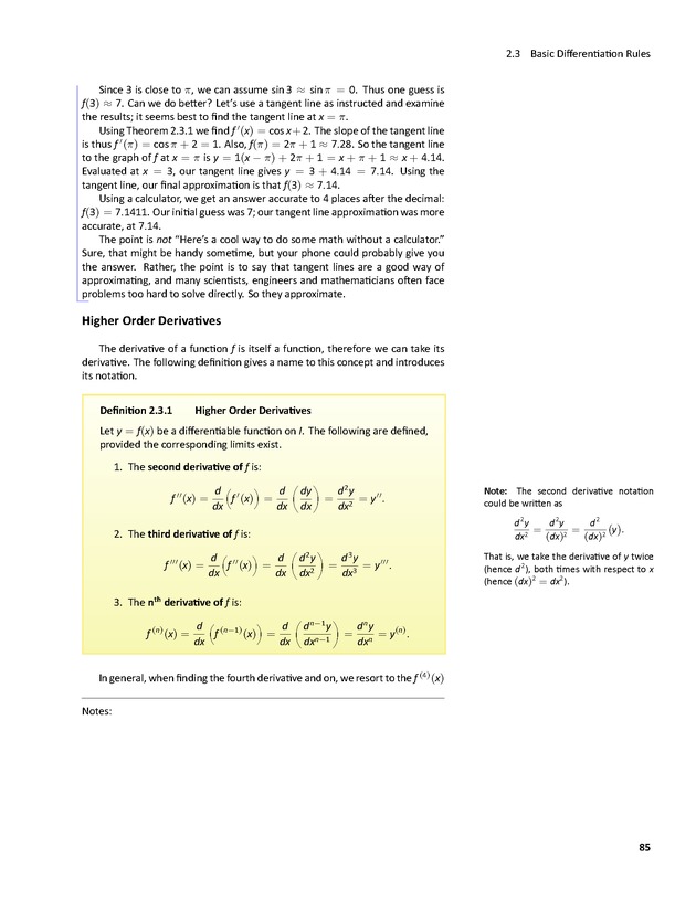 APEX Calculus - Page 85